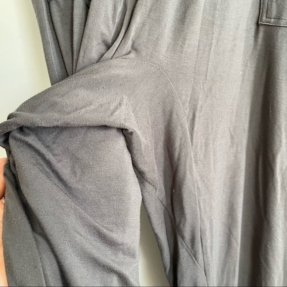 Lunya Restore Draped Jogger Mercurial Gray Pajama Pants SIze XL - Picture 5 of 6